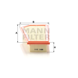 Фильтр воздушный MANN-FILTER C 3210